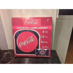 DMI sports Electronic Coca-Cola Dartboard Cabinet Vintage New Collector Item